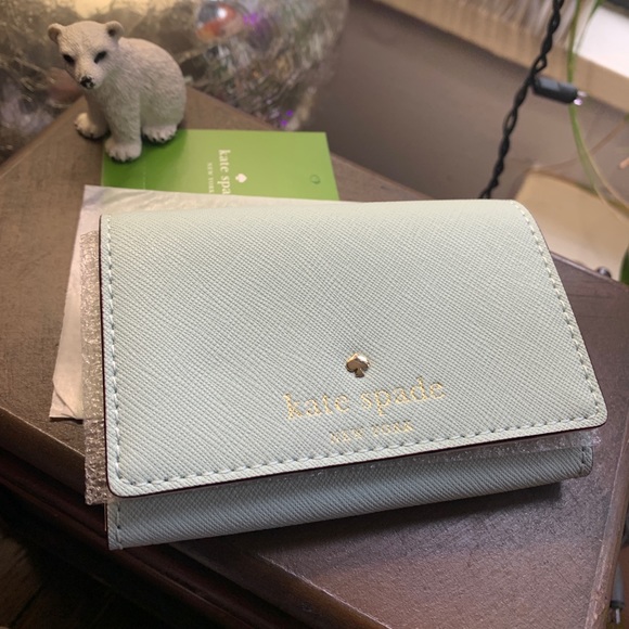 kate spade Handbags - Authentic Kate Spade leather small foldable wallet